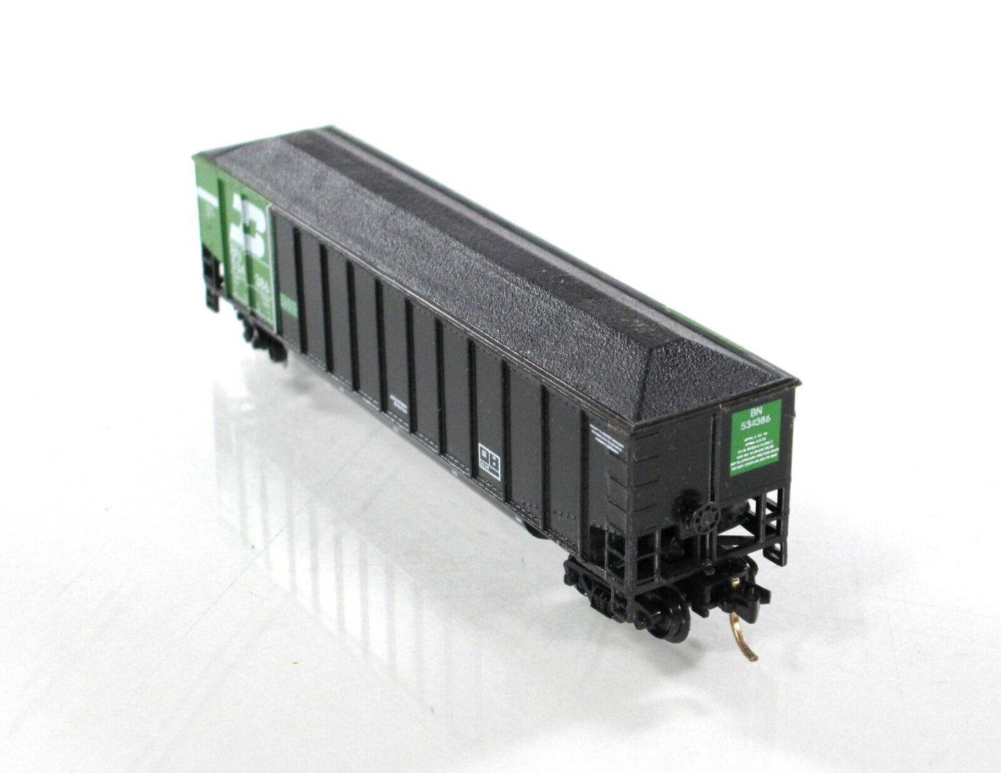 N Scale **BURLINGTON NORTHERN** Coalporter 9-Pack - LBF, E&C Shops 750, MTL Cplr