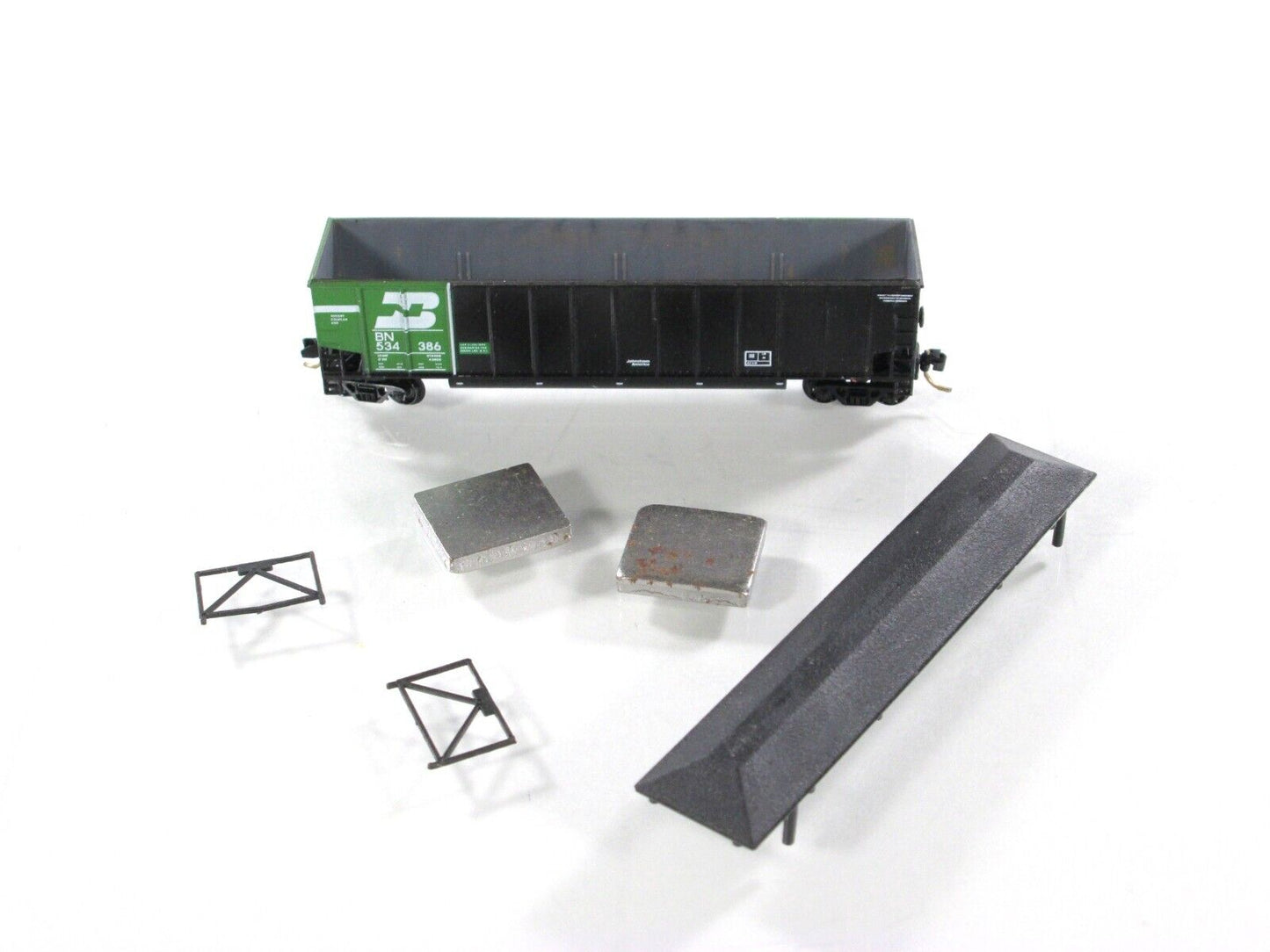 N Scale **BURLINGTON NORTHERN** Coalporter 9-Pack - LBF, E&C Shops 750, MTL Cplr