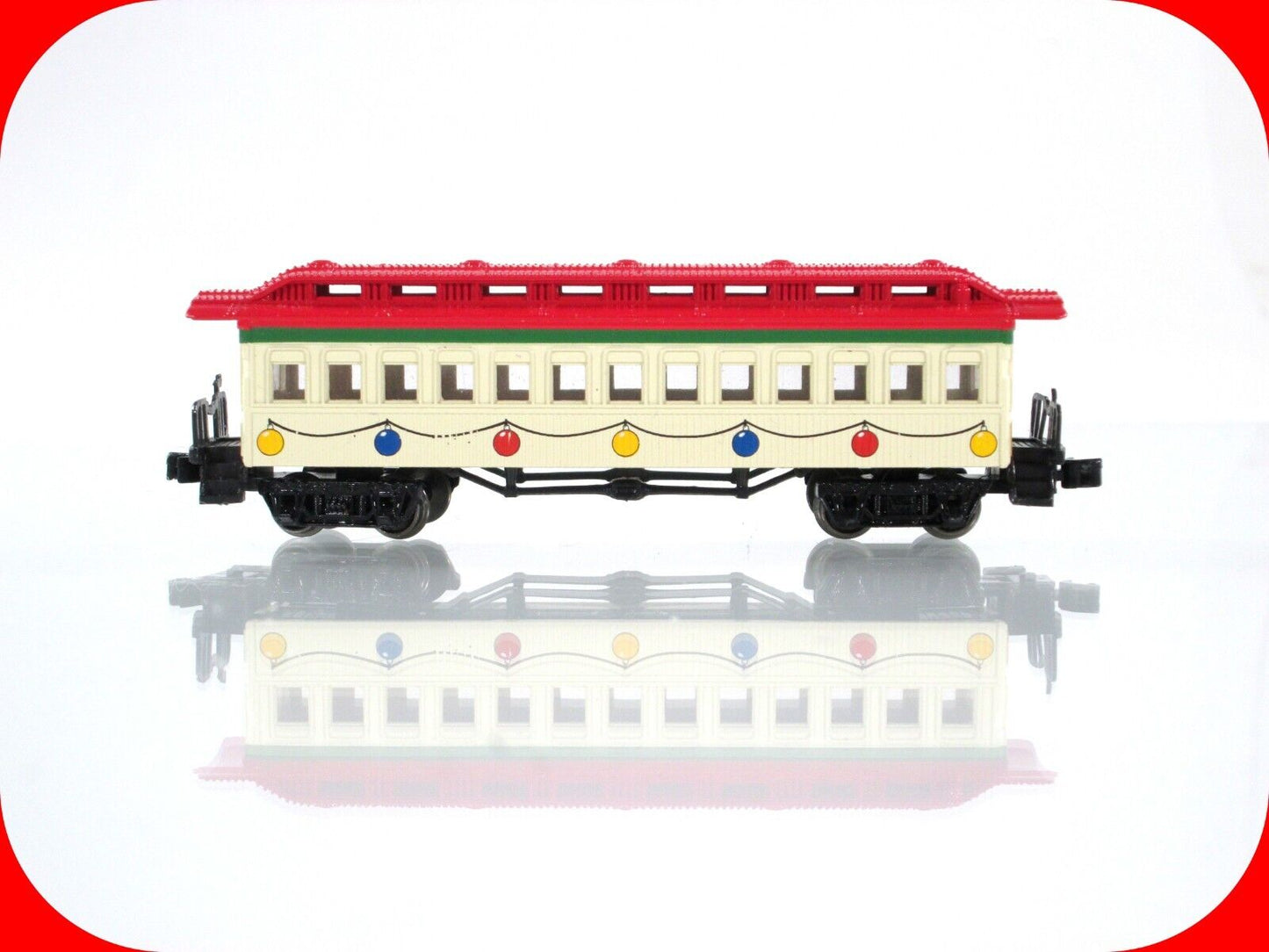 N Scale ***SPIRIT of CHRISTMAS*** Overland Passenger Coach Car - Bachmann 24017