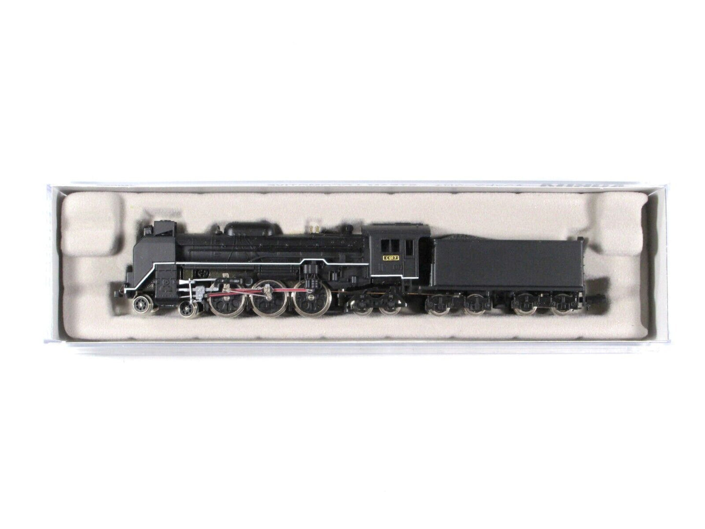 N Scale ***C60*** Japanese 4-6-4 Steam Locomotive JNR C607 - MicroAce A9604-8600