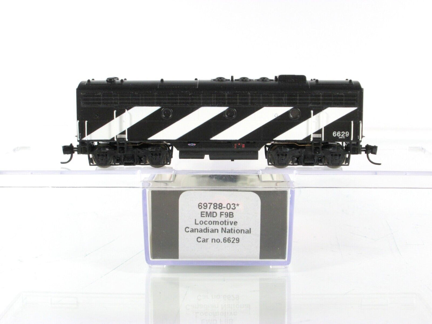 N Scale ***CANADIAN NATIONAL*** EMD F9B #6629 -- Intermountain 69788-03, DCC Rdy