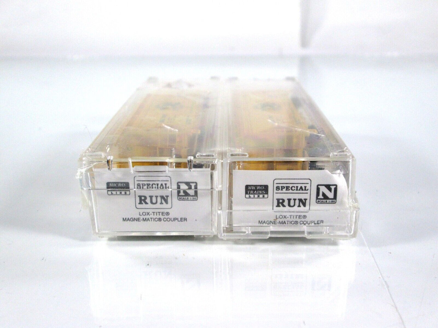 N Scale BALTIMORE BELT LINE Covered Hopper 2-Pack -  Micro Trains *Special* RARE