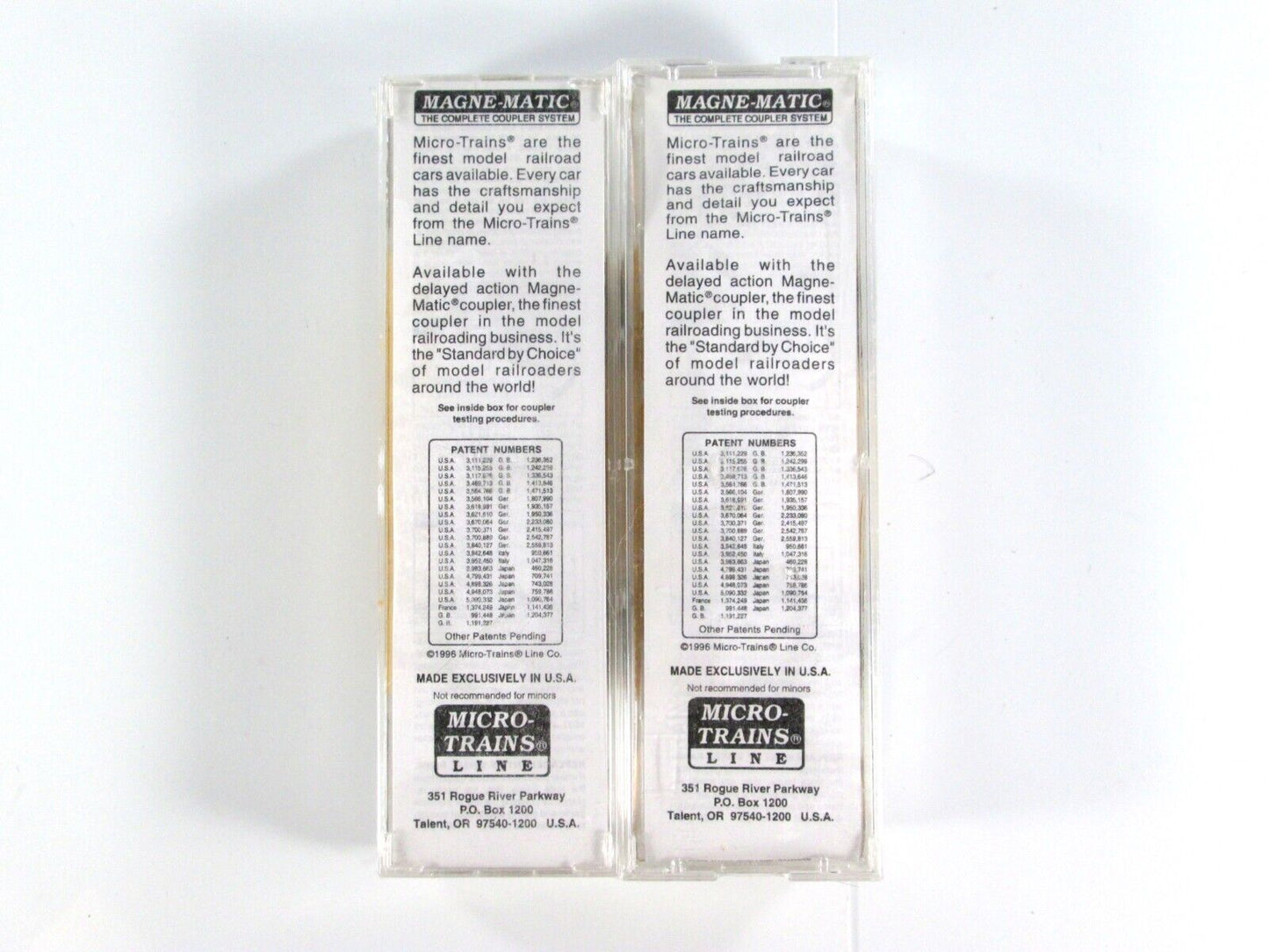 N Scale BALTIMORE BELT LINE Covered Hopper 2-Pack -  Micro Trains *Special* RARE