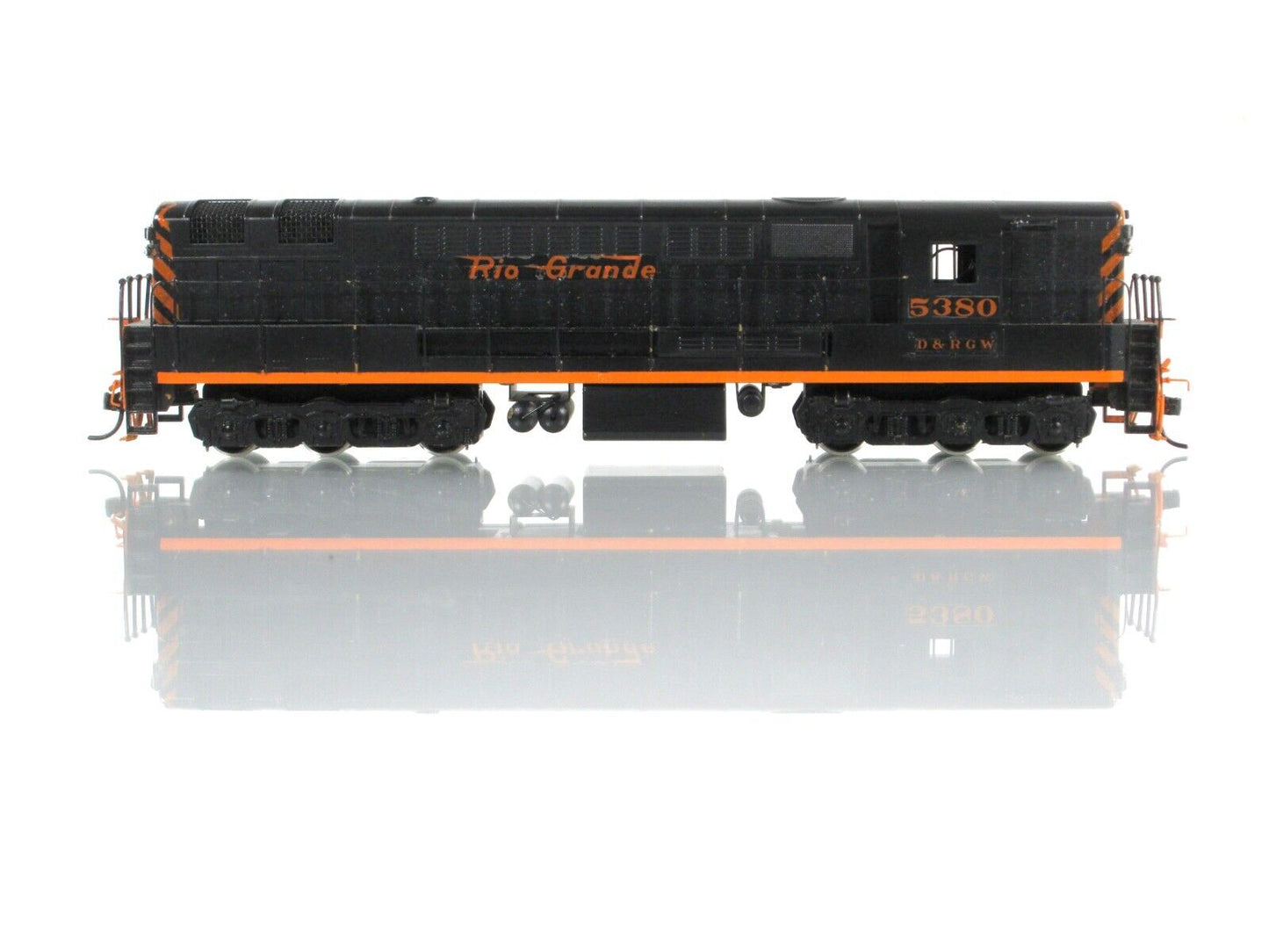 HO Scale BRASS Denver & Rio Grande Western FM H-24 Diesel Locomotive -- RED BALL