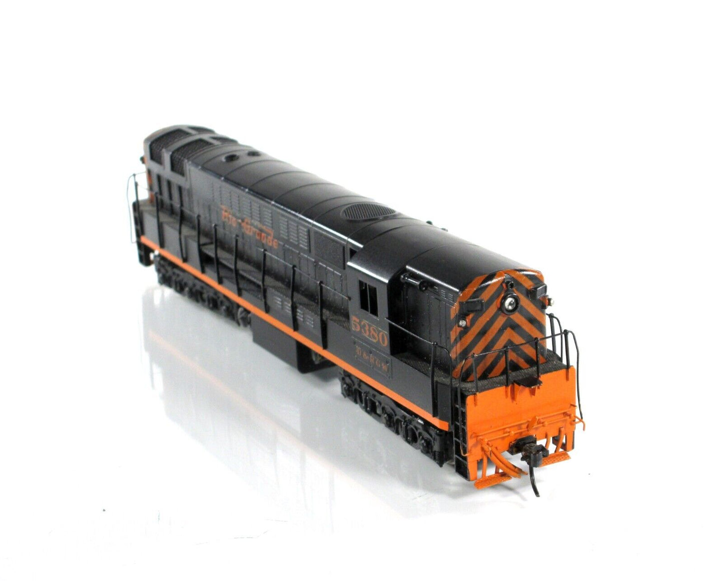 HO Scale BRASS Denver & Rio Grande Western FM H-24 Diesel Locomotive -- RED BALL