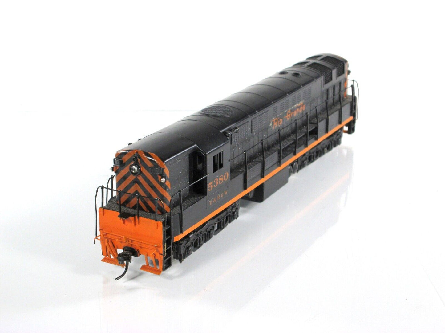 HO Scale BRASS Denver & Rio Grande Western FM H-24 Diesel Locomotive -- RED BALL