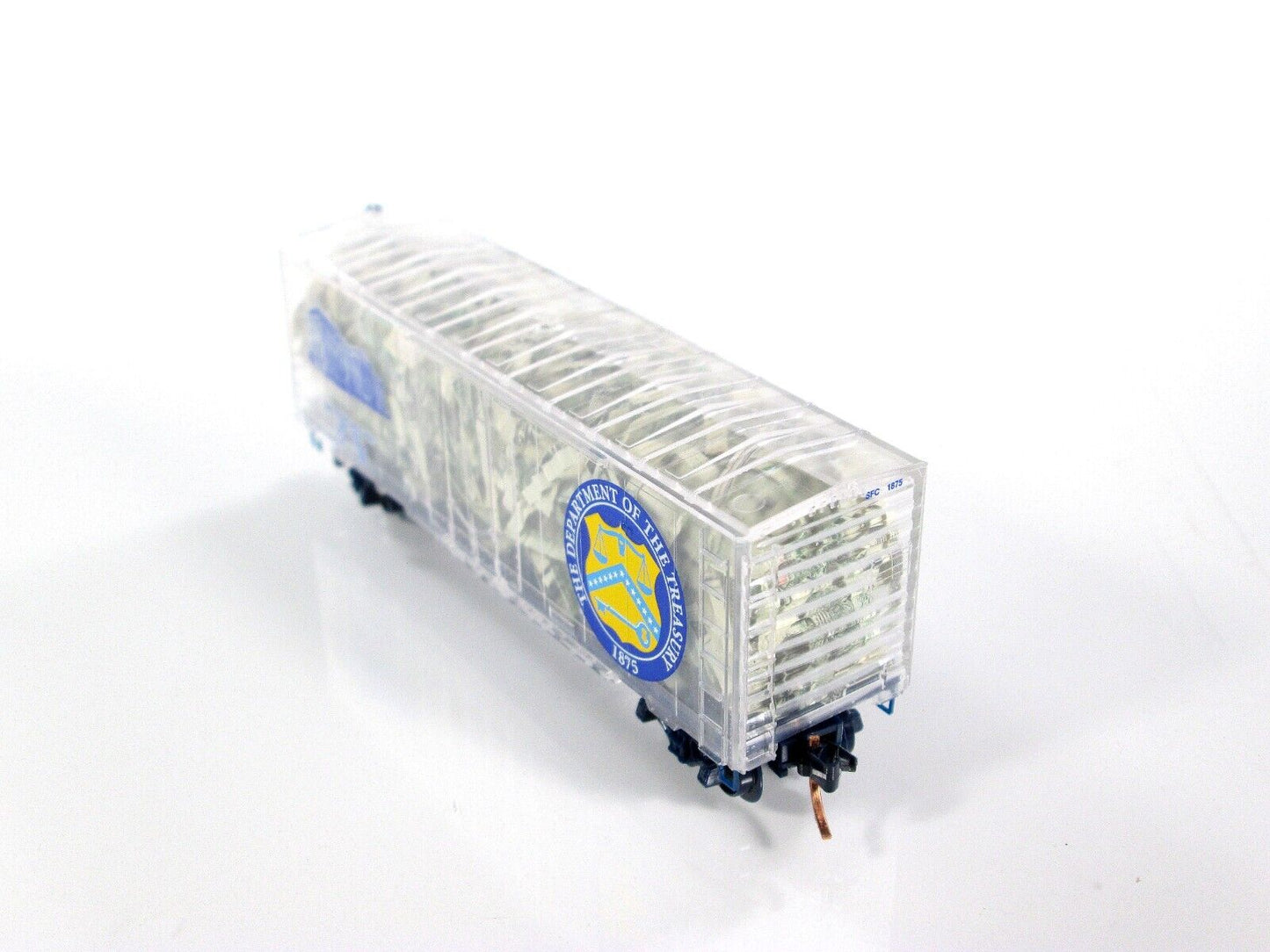 N Scale ***SAN FRANCISCO MINT*** Transparent Box Car - Micro Trains, NSC Special