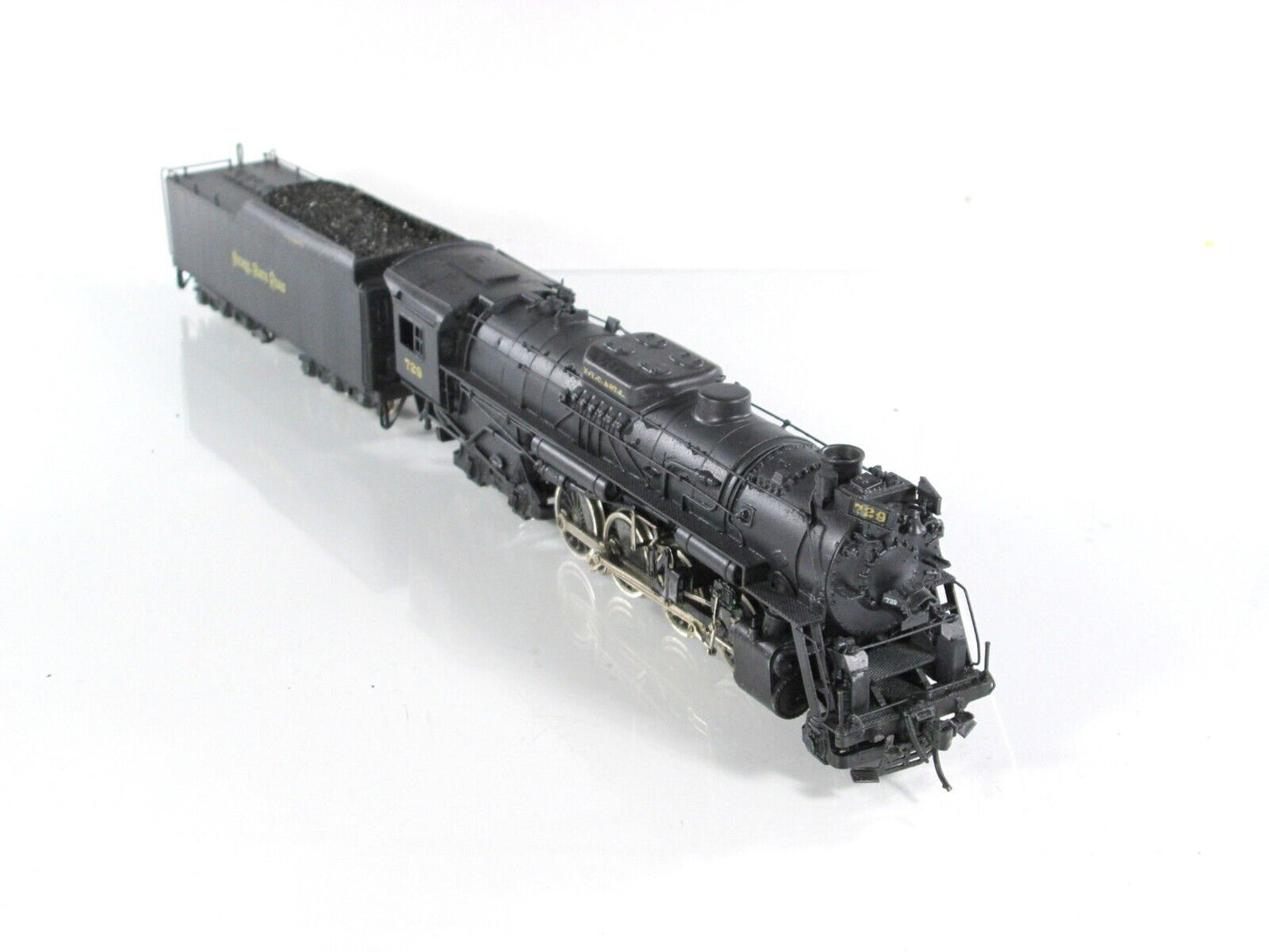 HO Scale BRASS Nickel Plate Road 2-8-4 Steam Locomotive NKP #729 - United Models