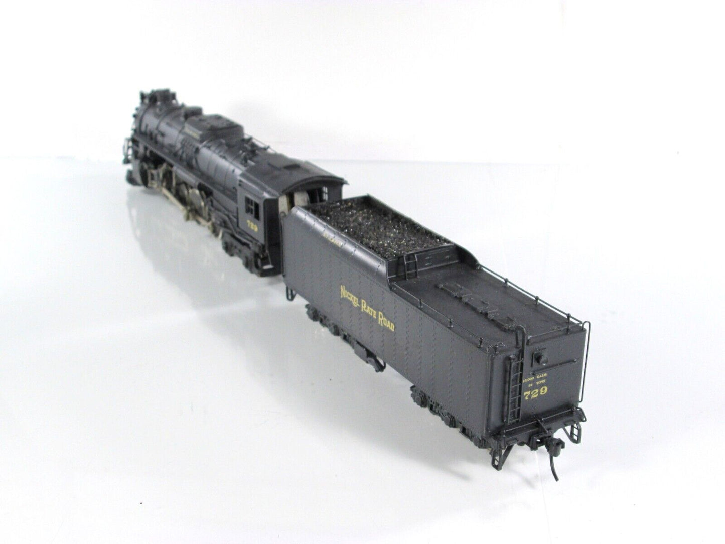 HO Scale BRASS Nickel Plate Road 2-8-4 Steam Locomotive NKP #729 - United Models