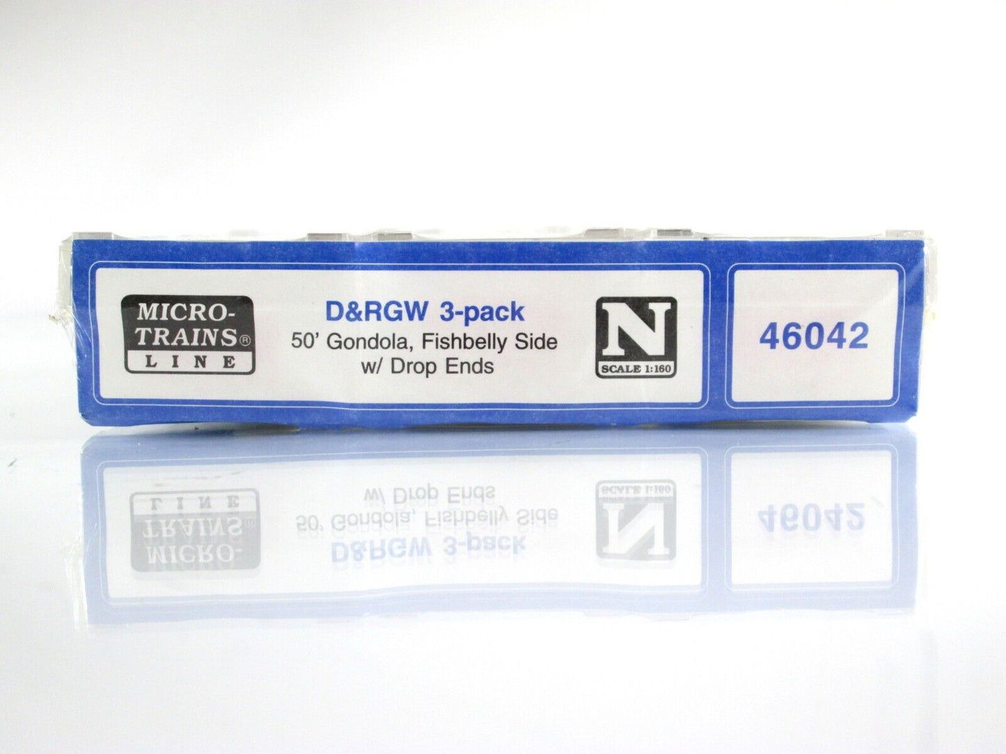 N Scale **DENVER RIO GRANDE & WESTERN** Gondola 3-Pack Set -- Micro Trains 46042