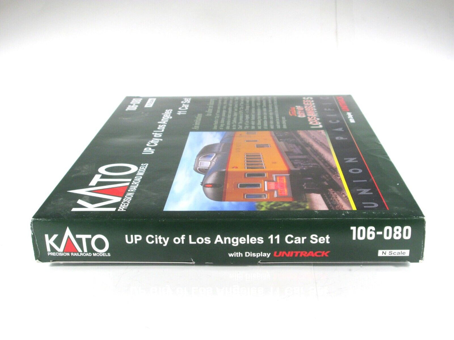 N Scale UNION PACIFIC *CITY of LOS ANGELES* 11-Car Set -Kato 106-080 **LIGHTED**