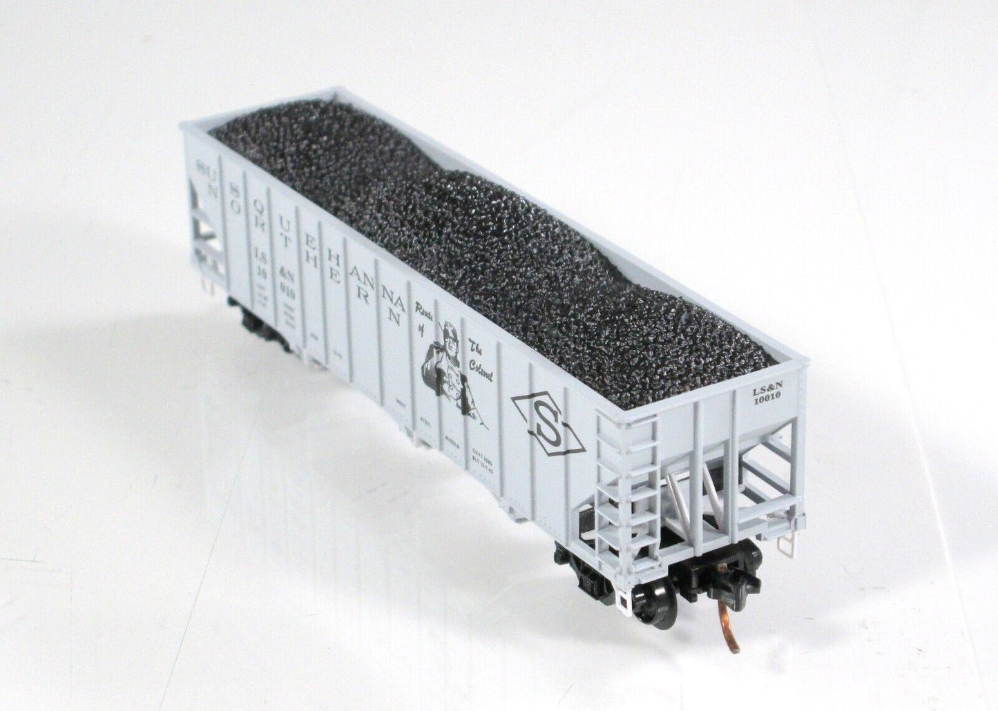 N Scale SUSQUEHANNA NORTHERN Coal Hopper, LS&N 10010 -- Micro Trains Special Run