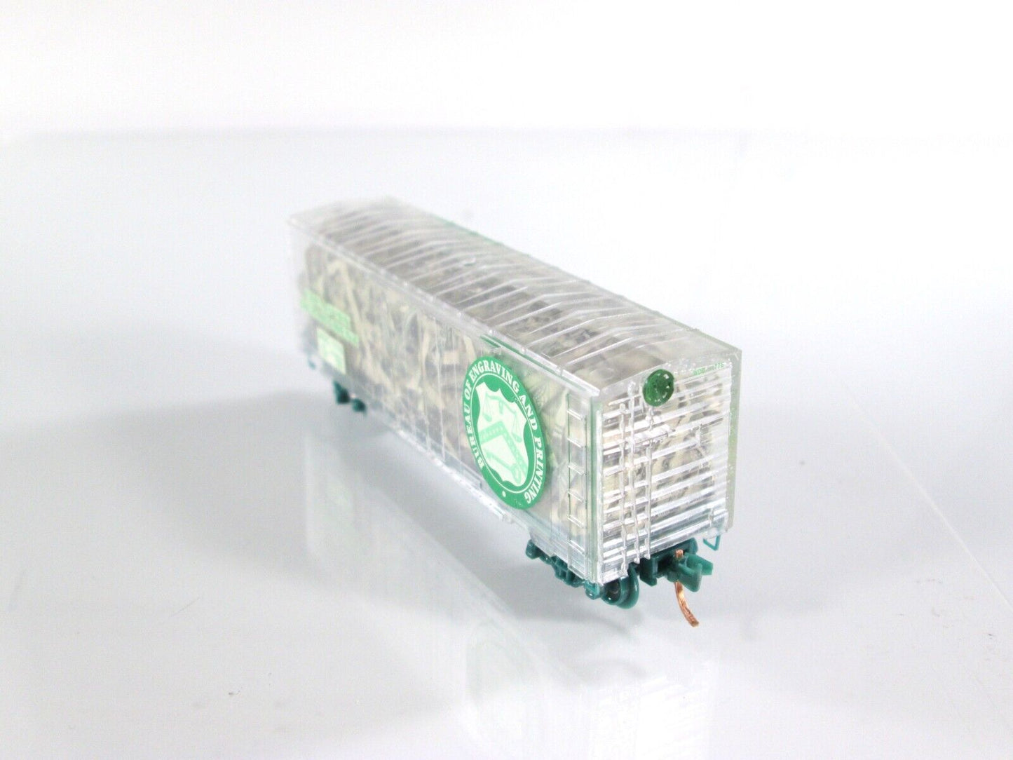 N Scale *US BUREAU of ENGRAVING and PRNTING* Money Box Car -Micro Trains Special