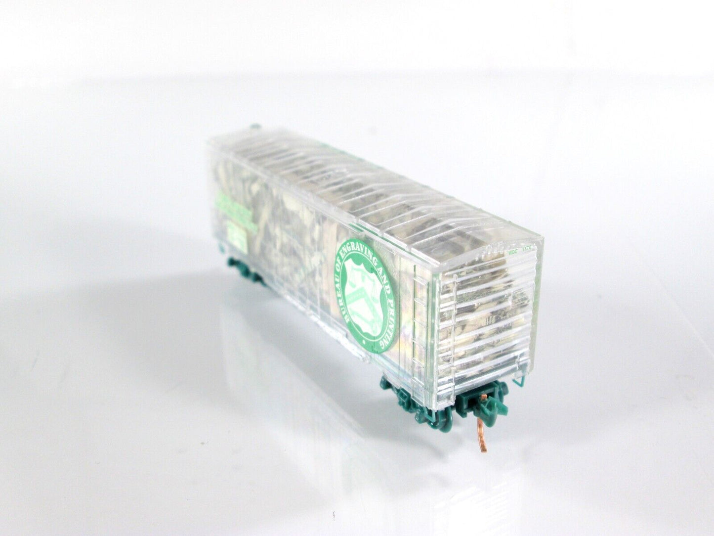 N Scale *US BUREAU of ENGRAVING and PRNTING* Money Box Car -Micro Trains Special