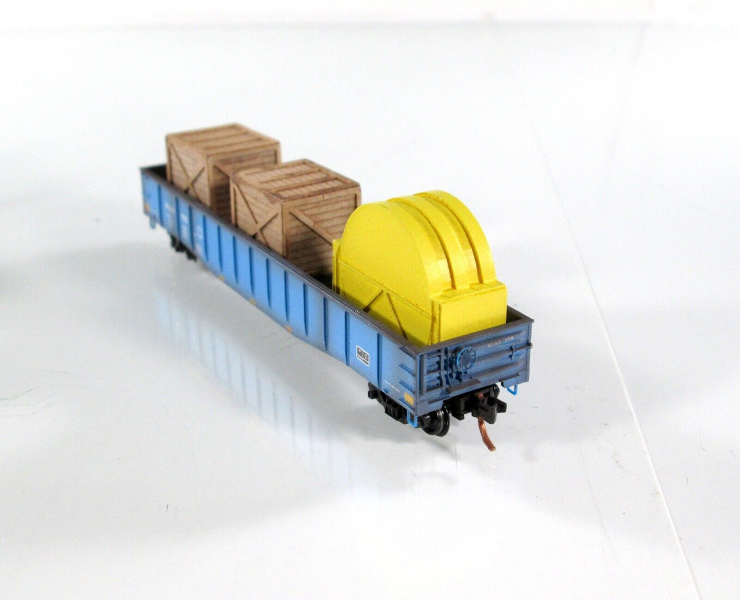 N Scale ***NASA** 50' Gondola, SRM Crate Loads, NLAX 175 - Micro Trains 10500220