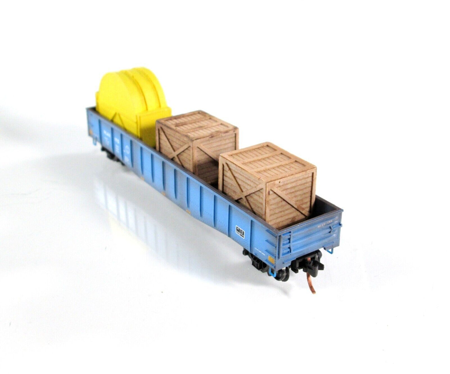 N Scale ***NASA** 50' Gondola, SRM Crate Loads, NLAX 175 - Micro Trains 10500220