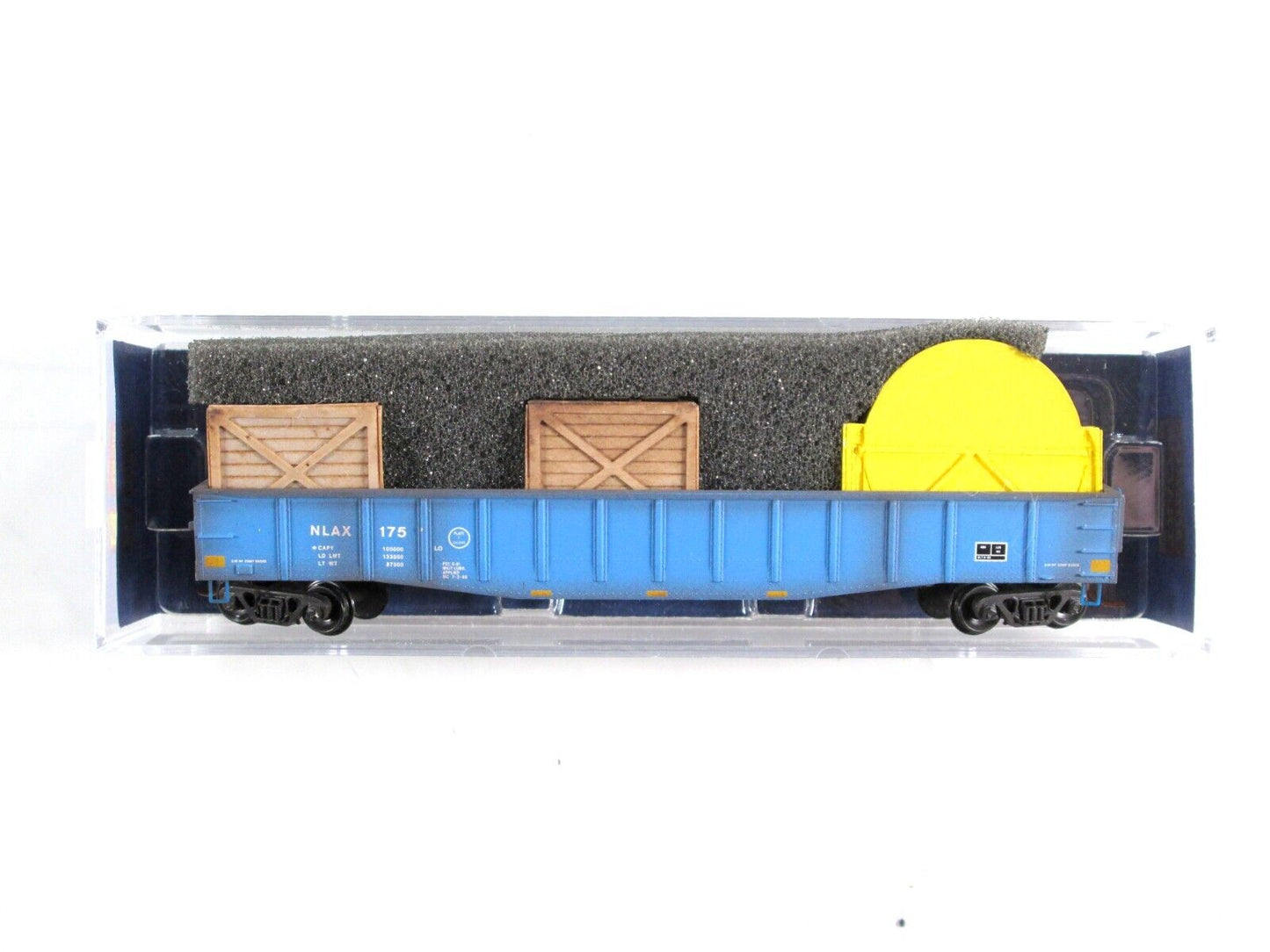 N Scale ***NASA** 50' Gondola, SRM Crate Loads, NLAX 175 - Micro Trains 10500220
