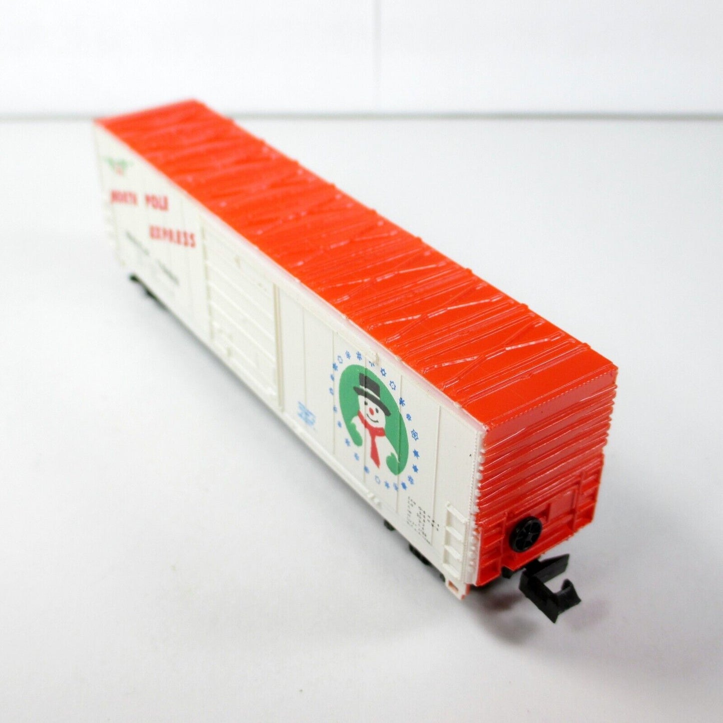 N Scale CHRISTMAS NORTH POLE EXPRESS 50' Box Car - BBCX 1988 ------ Bev-Bel 2167