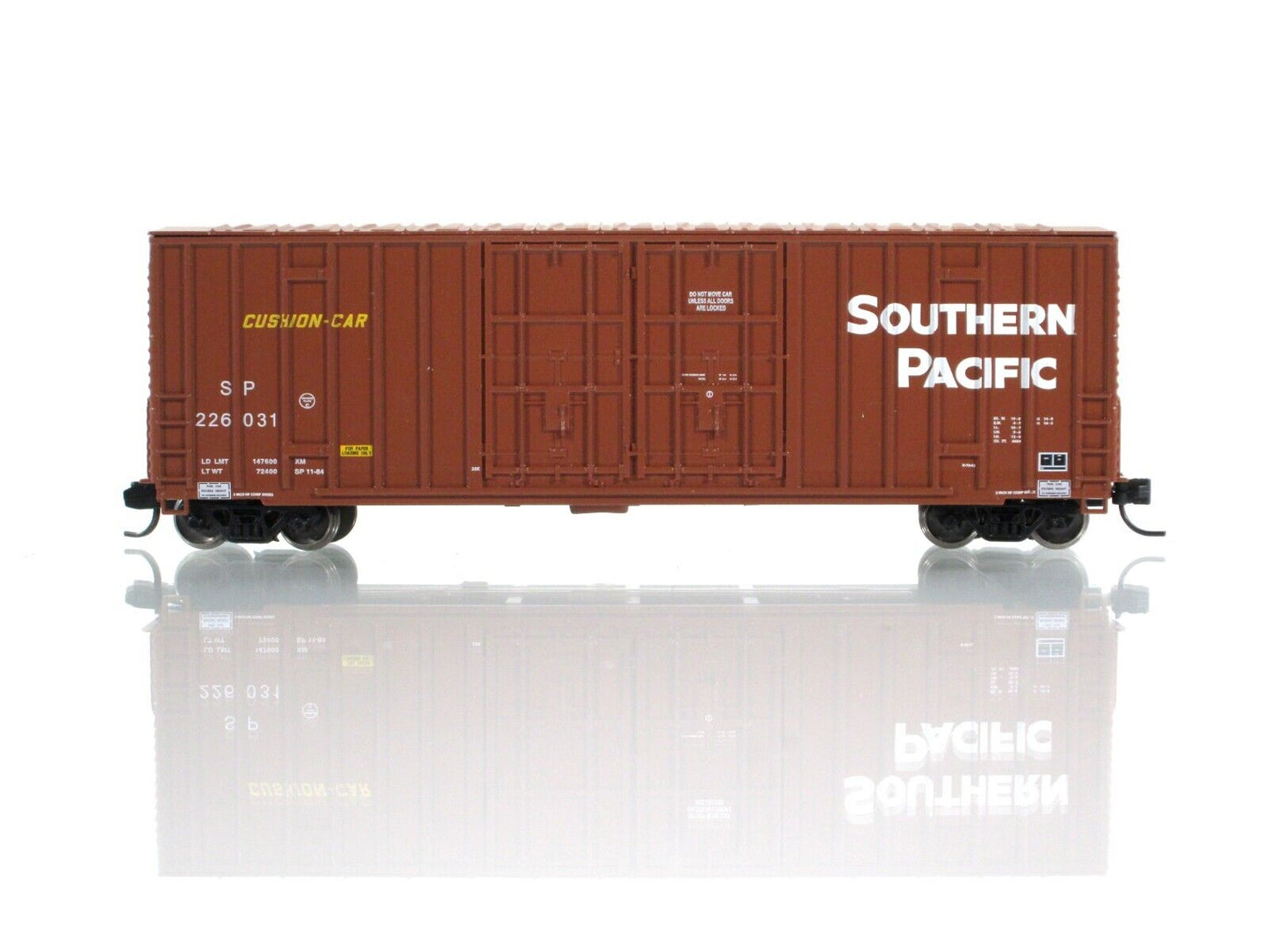 N Scale *SOUTHERN PACIFIC* 50' Cushion Box Car 6-Set, Intermountain 613004 *RARE