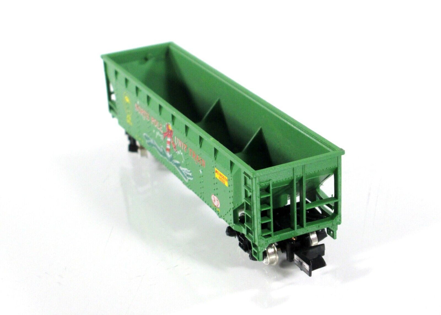 N Scale **CHRISTMAS NORTH POLE UNIT TRAIN** Hopper Set, ARR 1981 - Con-Cor *RARE