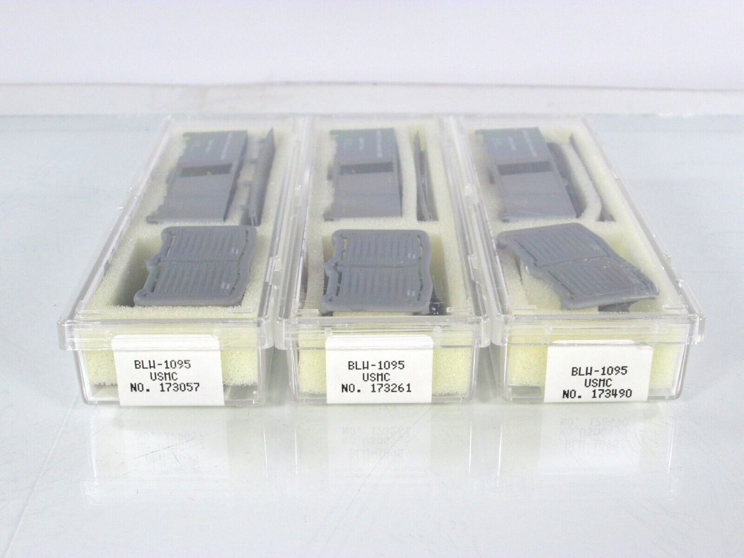 N Scale **US MARINE CORPS** 3-Box Car Set - Intermountain / BLW Special **RARE