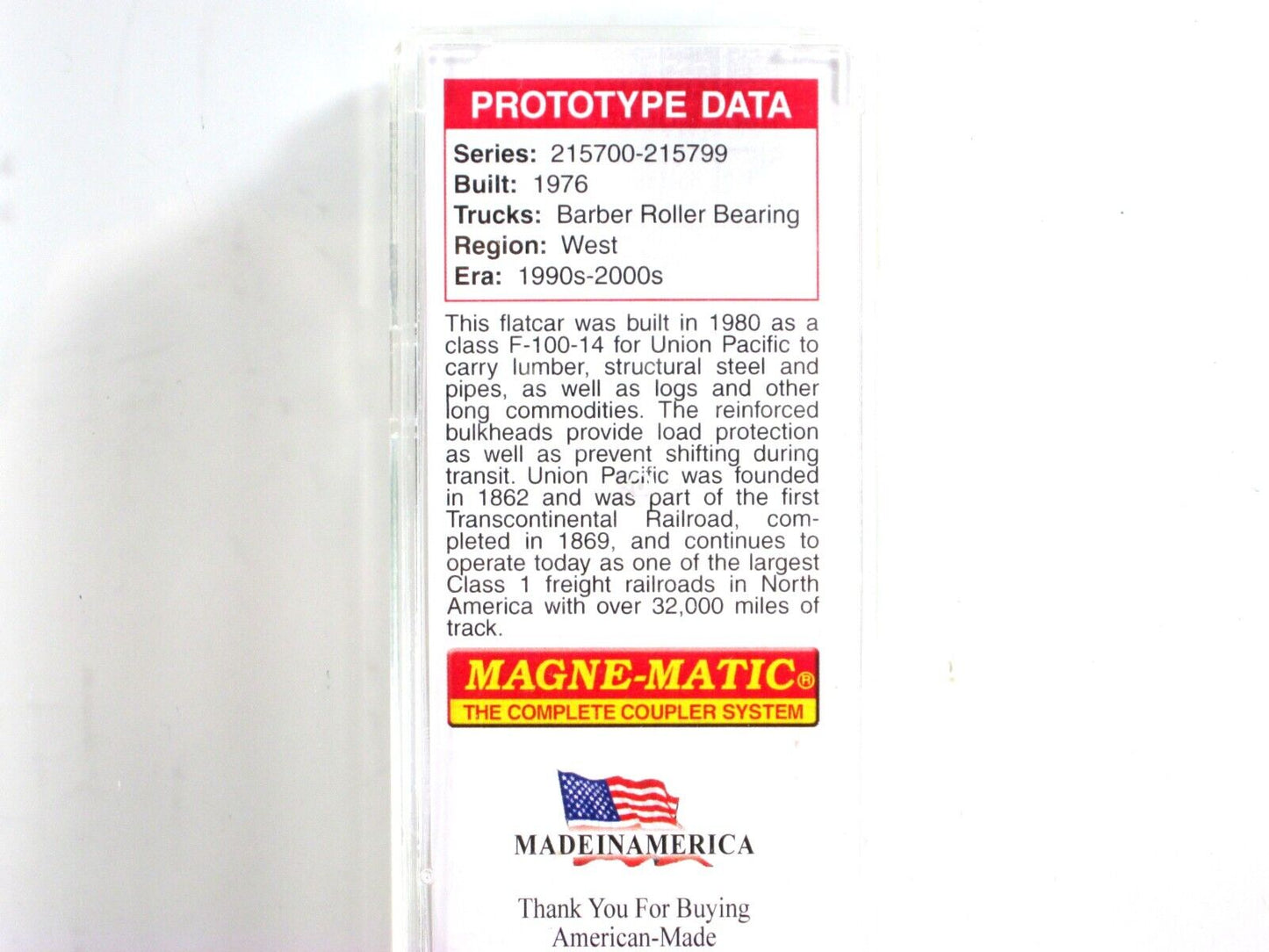 N Scale **UNION PACIFIC** Weathered 61' Bulkhead 3-Pack -- Micro Trains 98305049