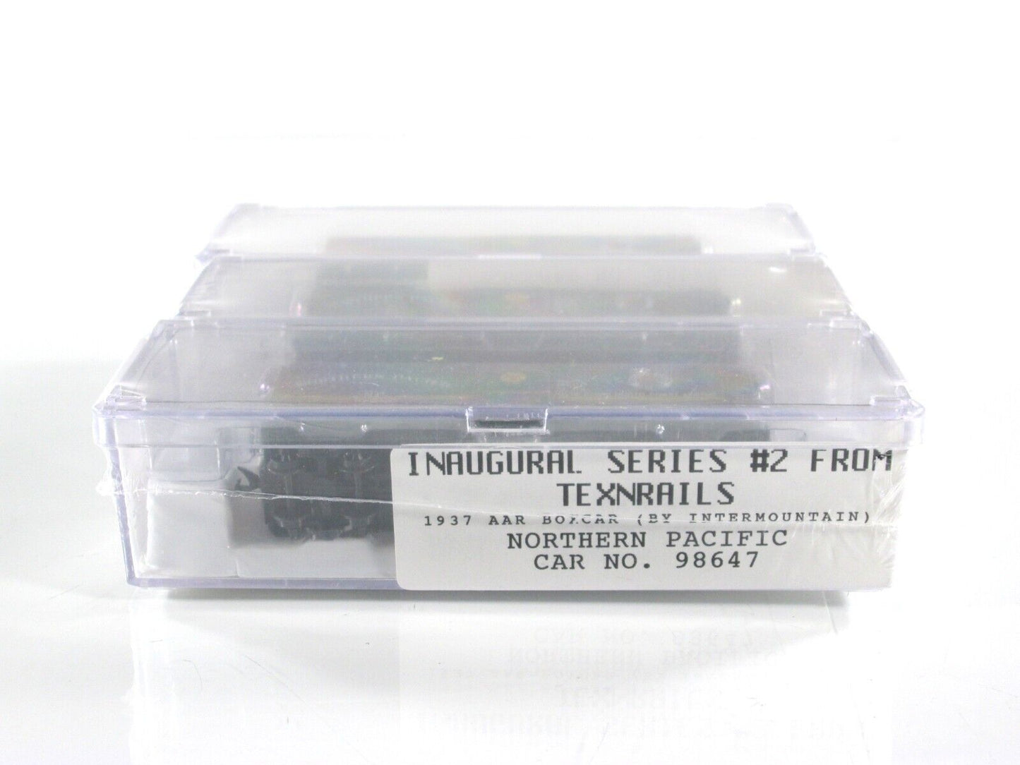 N Scale **NORTHERN PACIFIC** 40' Box Car Set - Intermountain / Tex-N-Rails *RARE