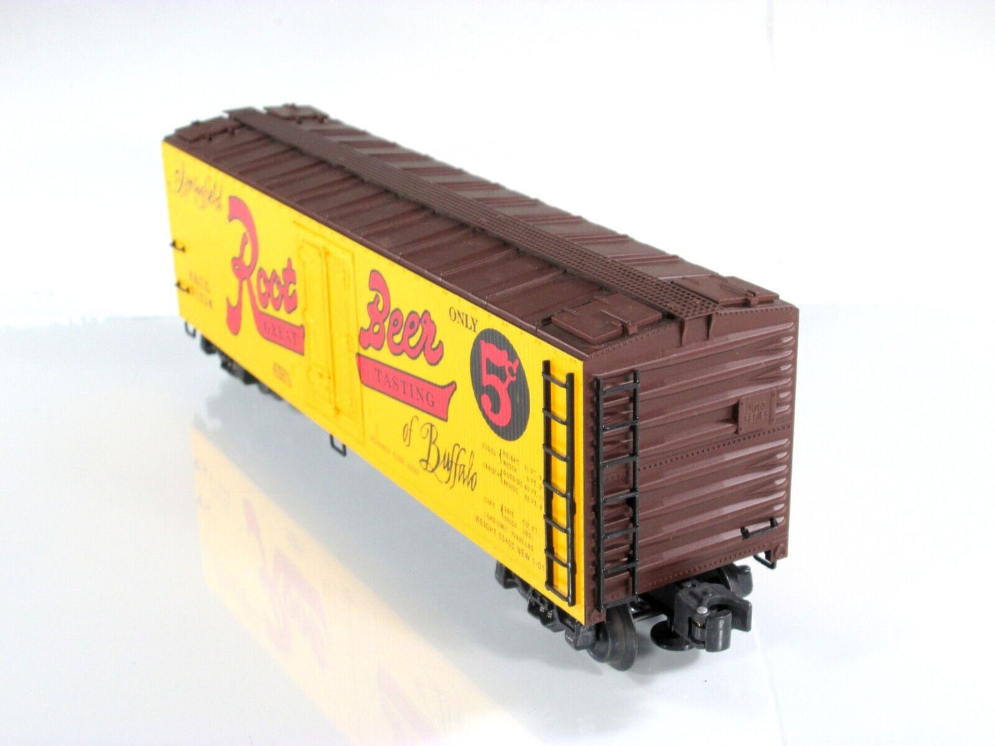 O Scale Springfield ROOT BEER 40' Wood Ice Reefer, SBCX 33226 - K-Line K762-8028