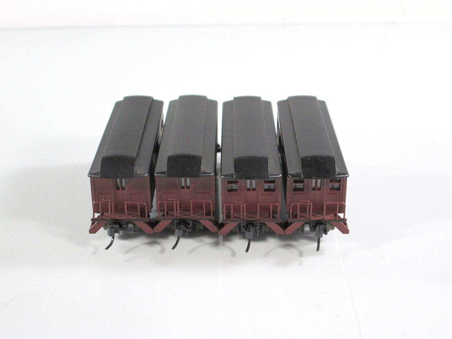 N Scale PENNSYLVANIA Overton Old-Time Passenger 4-Car Set - Athearn 11024 **RARE