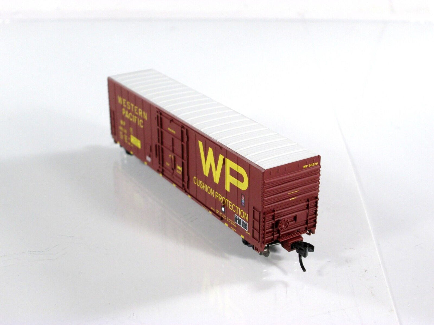 N Scale **WESTERN PACIFIC** 50' Cushion Box Car 6-Set - WHEELS of TIME **RARE*