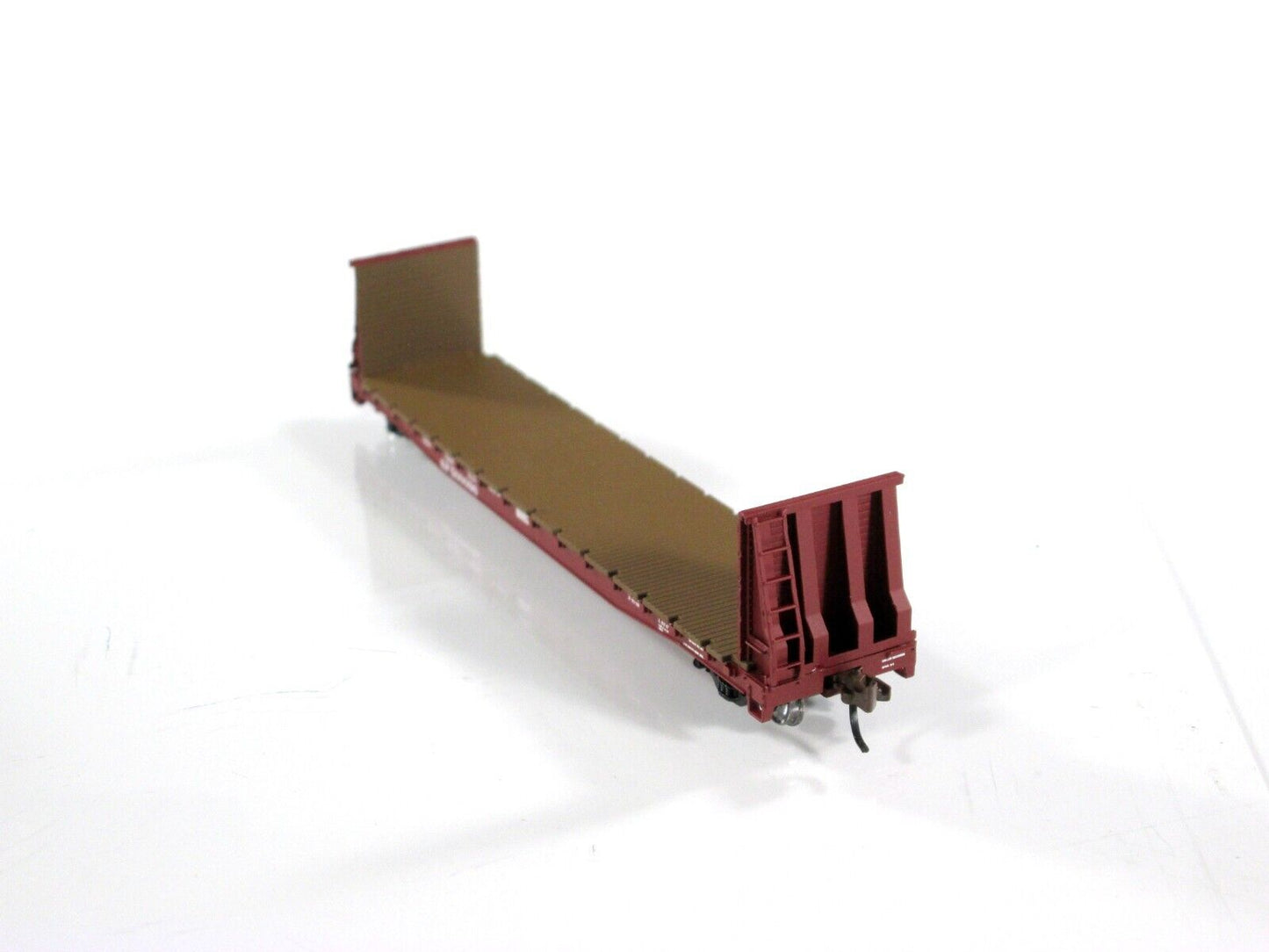 N Scale *SOUTHERN PACIFIC* Bulkhead Flat Car 12-Pack Set - WHEELS of TIME **RARE