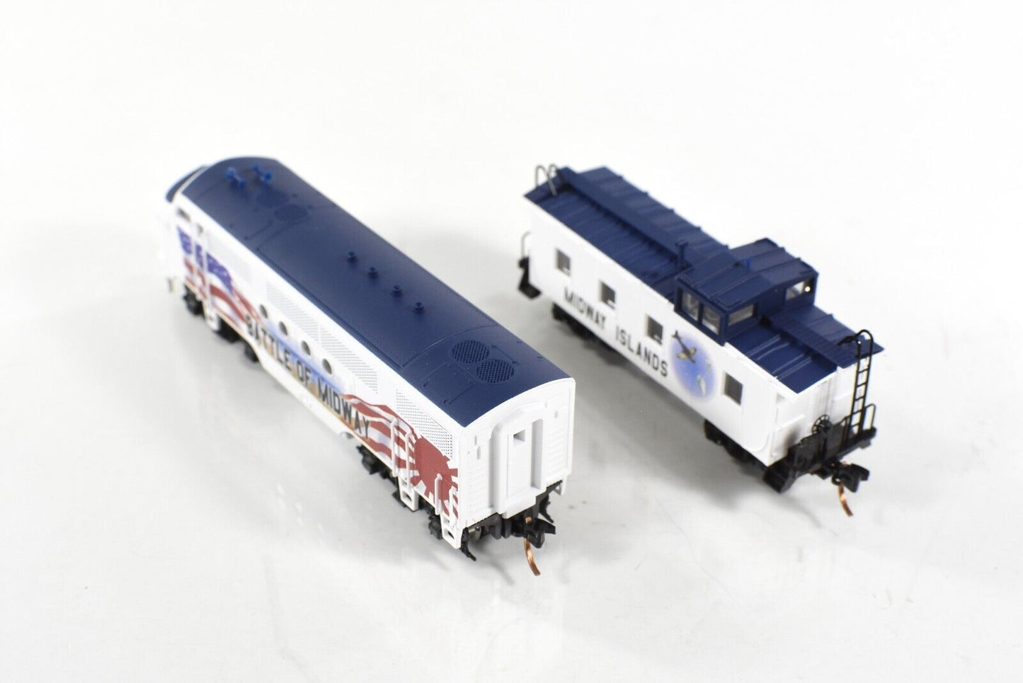 N Scale **BATTLE of MIDWAY** FT Locomotive & Caboose - MTL 98321081 **DCC Ready