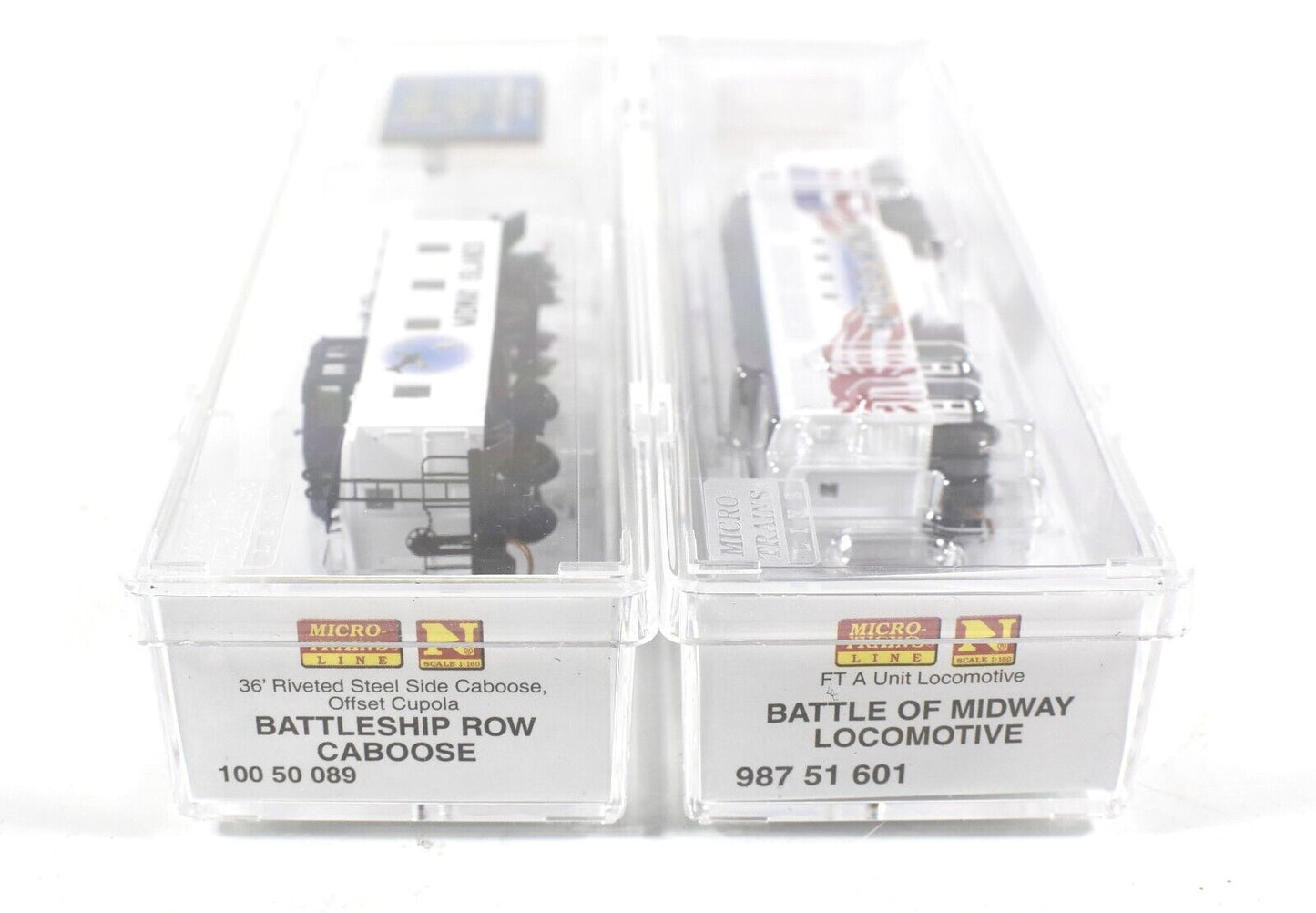N Scale **BATTLE of MIDWAY** FT Locomotive & Caboose - MTL 98321081 **DCC Ready