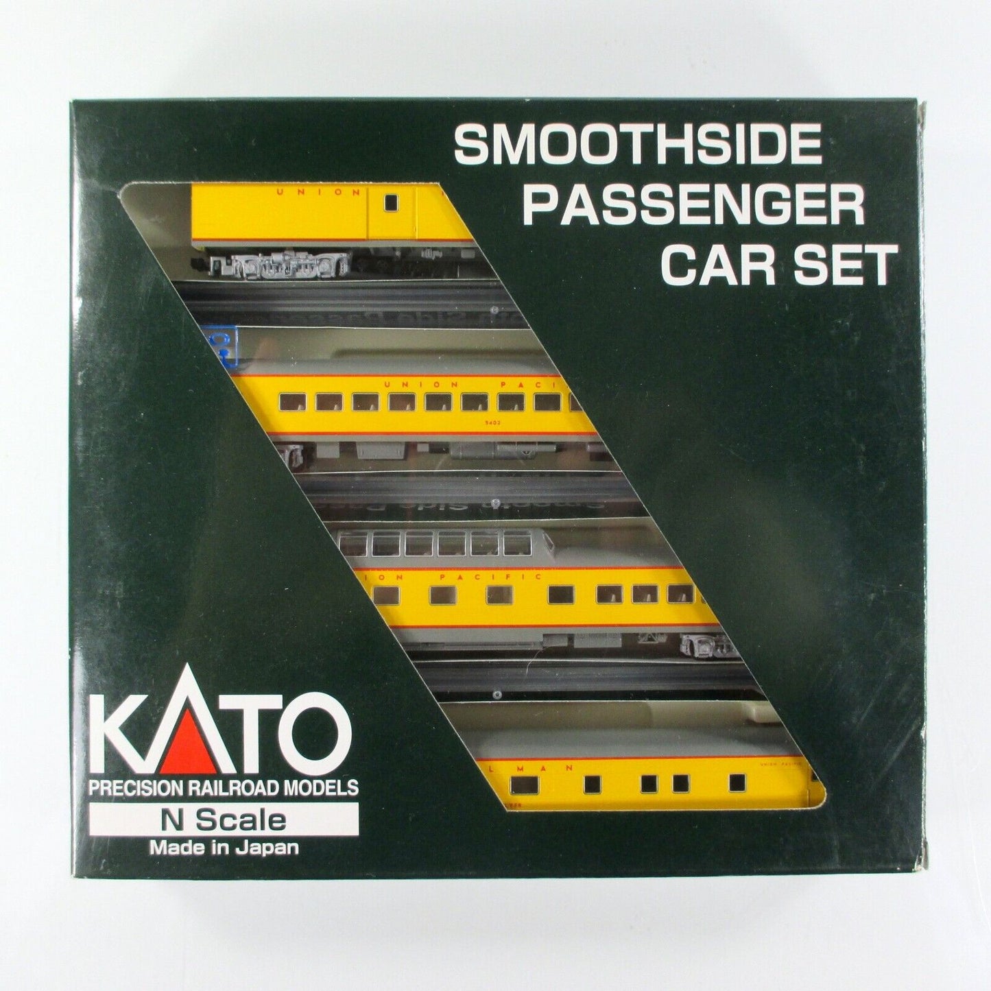 N Scale **UNION PACIFIC** Smoothside Passenger Car 4-Pack Set B -- Kato 106-1102