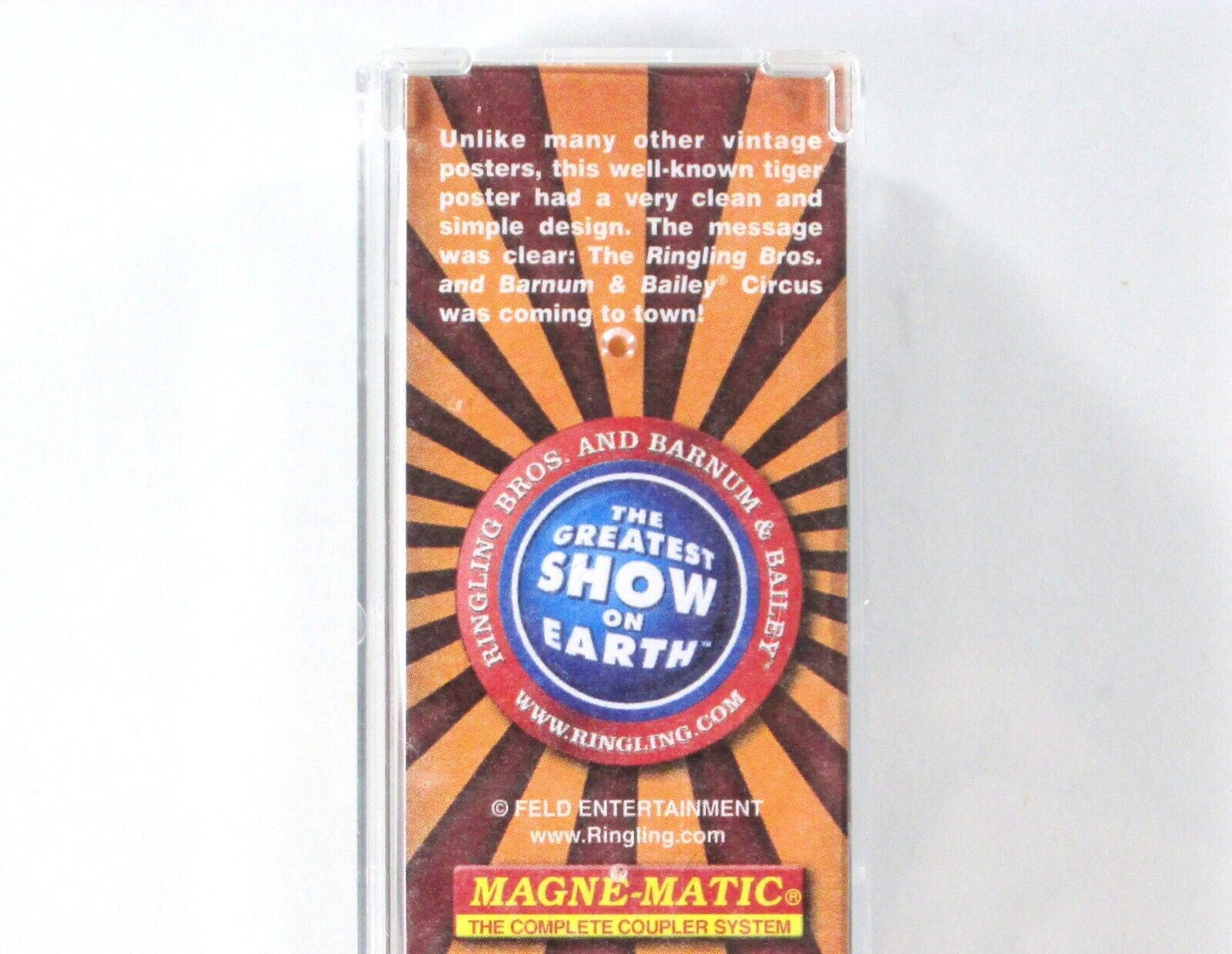 N Scale ***RINGLING CIRCUS*** Billboard Car #10 Box Car -- Micro Trains 04700410