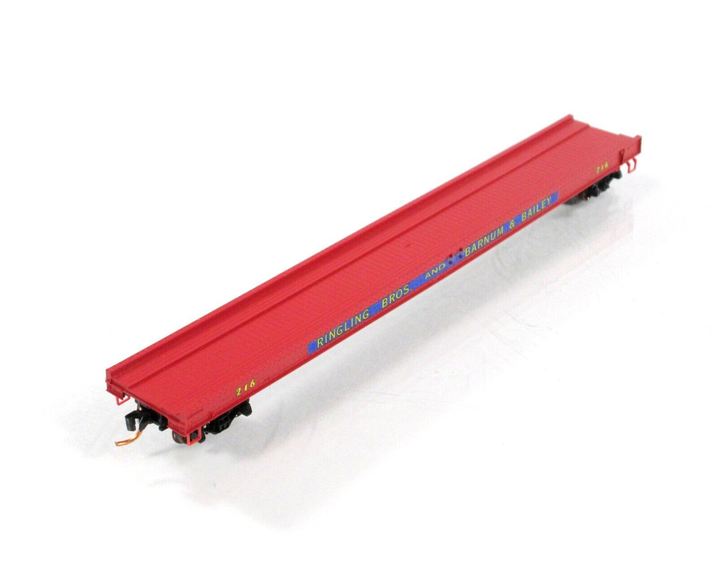 N Scale **RINGLING, BARNUM BAILEY** CIRCUS 70' Flat Car -- Micro Trains 13900240