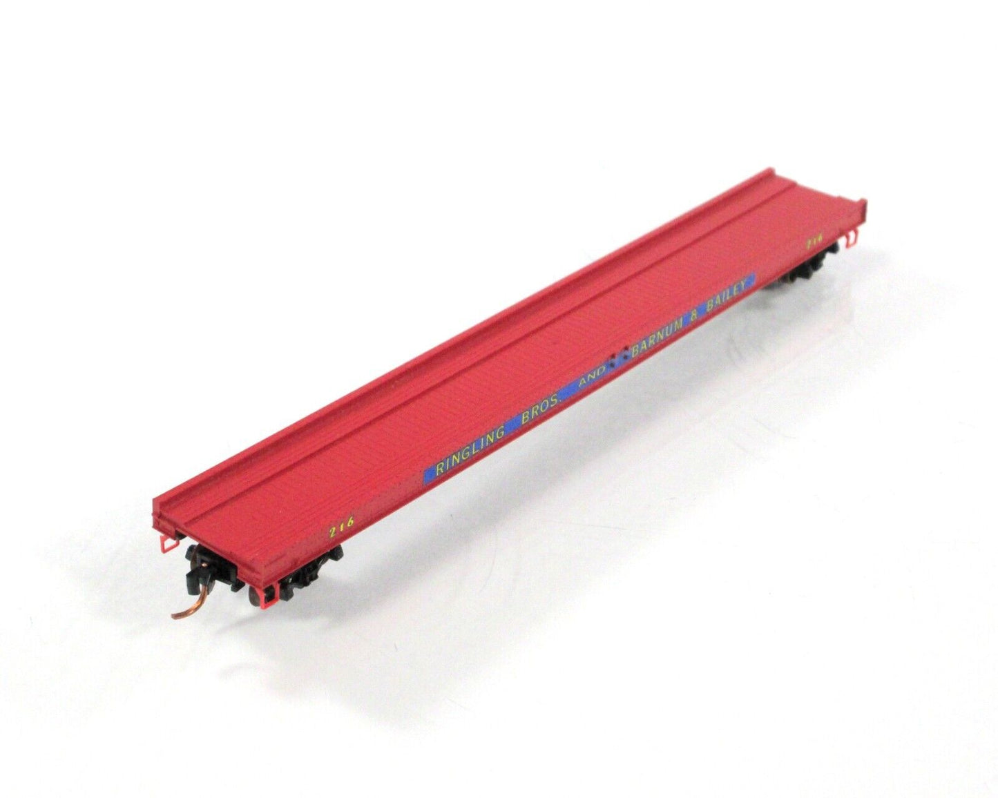 N Scale **RINGLING, BARNUM BAILEY** CIRCUS 70' Flat Car -- Micro Trains 13900240