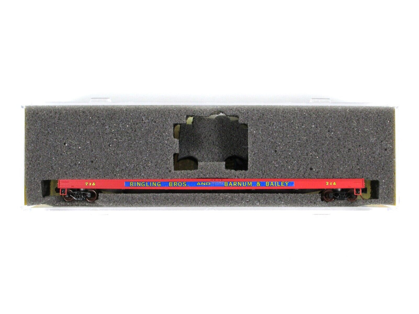 N Scale **RINGLING, BARNUM BAILEY** CIRCUS 70' Flat Car -- Micro Trains 13900240