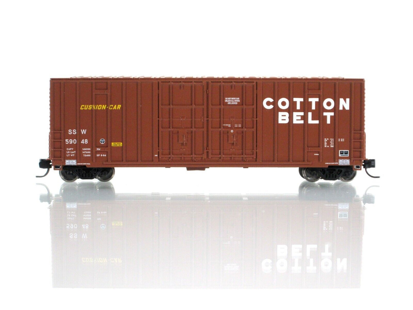N Scale **COTTON BELT** 50' High Cube Box Car 6-Set -Intermountain 6134003 *RARE