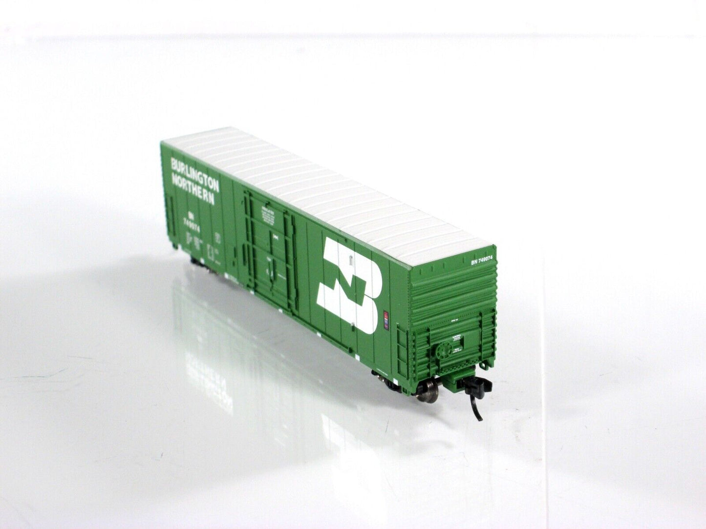 N Scale *BURLINGTON NORTHERN* 50' Insulated Box Car 8-Set -WHEELS of TIME **RARE