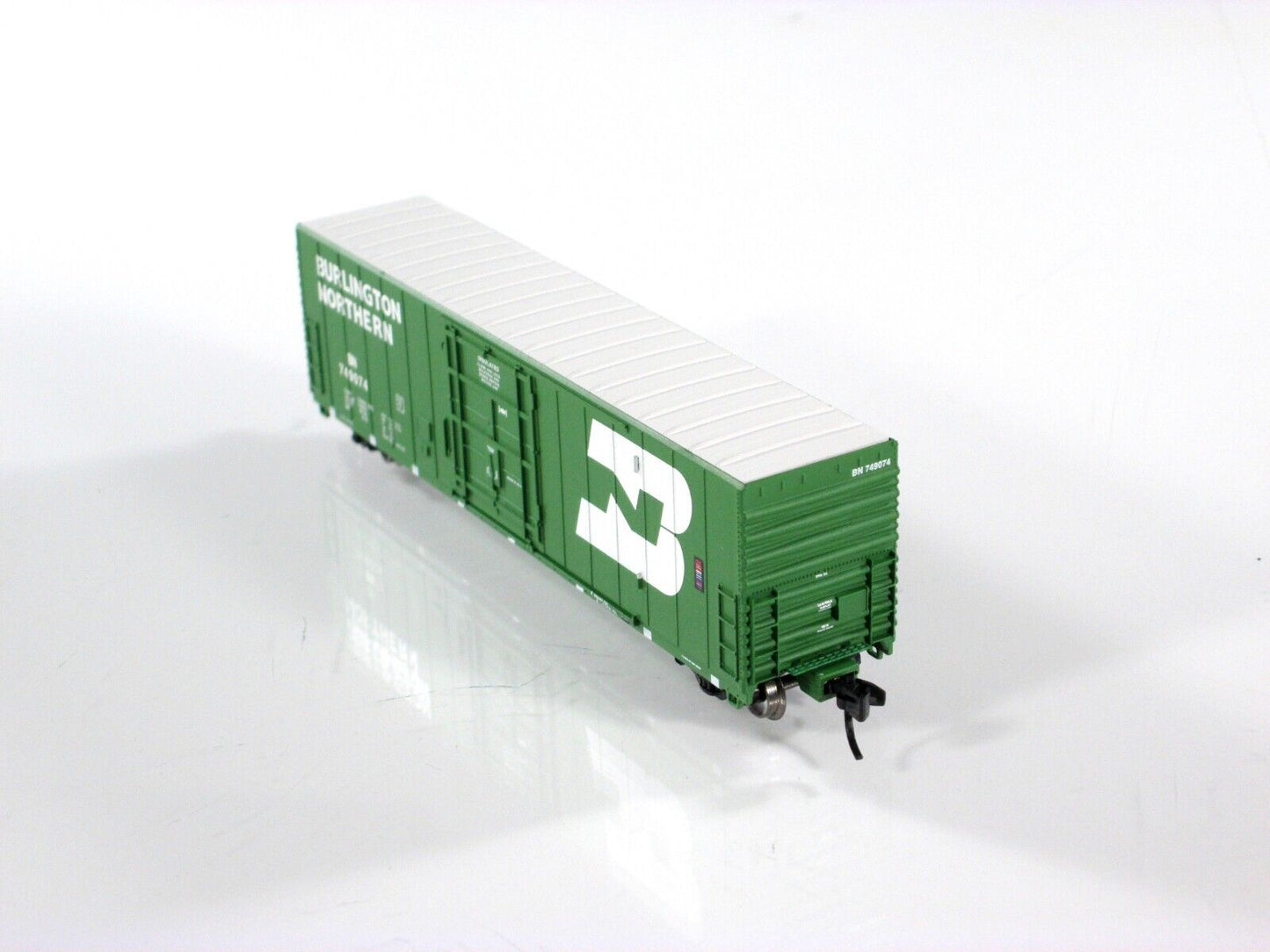 N Scale *BURLINGTON NORTHERN* 50' Insulated Box Car 8-Set -WHEELS of TIME **RARE