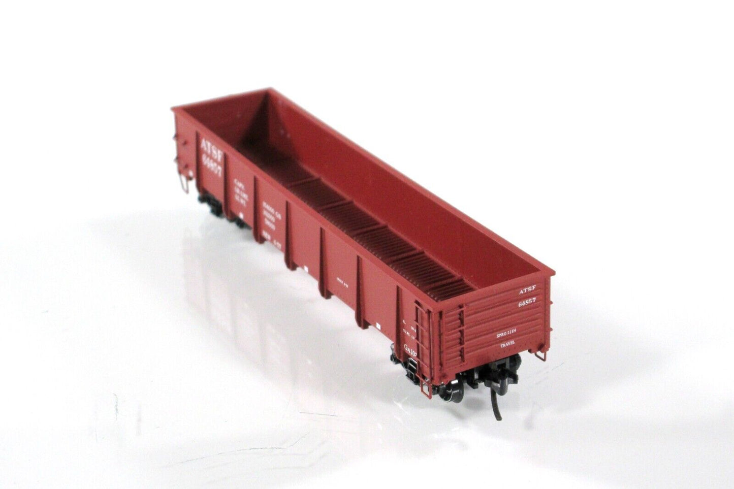 N Scale **SANTA FE** General Service Gondola 4-Car Set -TrainWorx FVM 2625 *RARE