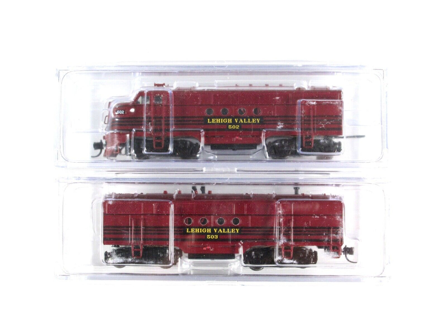 N Scale **LEHIGH VALLEY** EMD FT A/B #502,503 -- Intermountain 69020-02, DCC Rdy