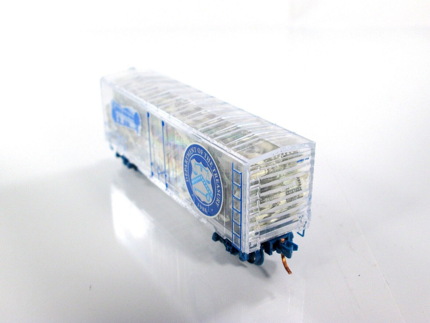 N Scale WEST POINT MINT Transparent Box Car -Micro Trains NSC Special Run *RARE