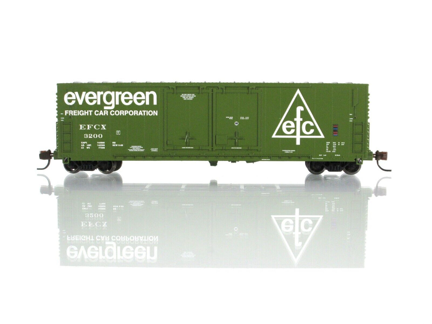 N Scale **EVERGREEN** Southern Pacific 50' Box Car 8-Set - WHEELS of TIME **RARE