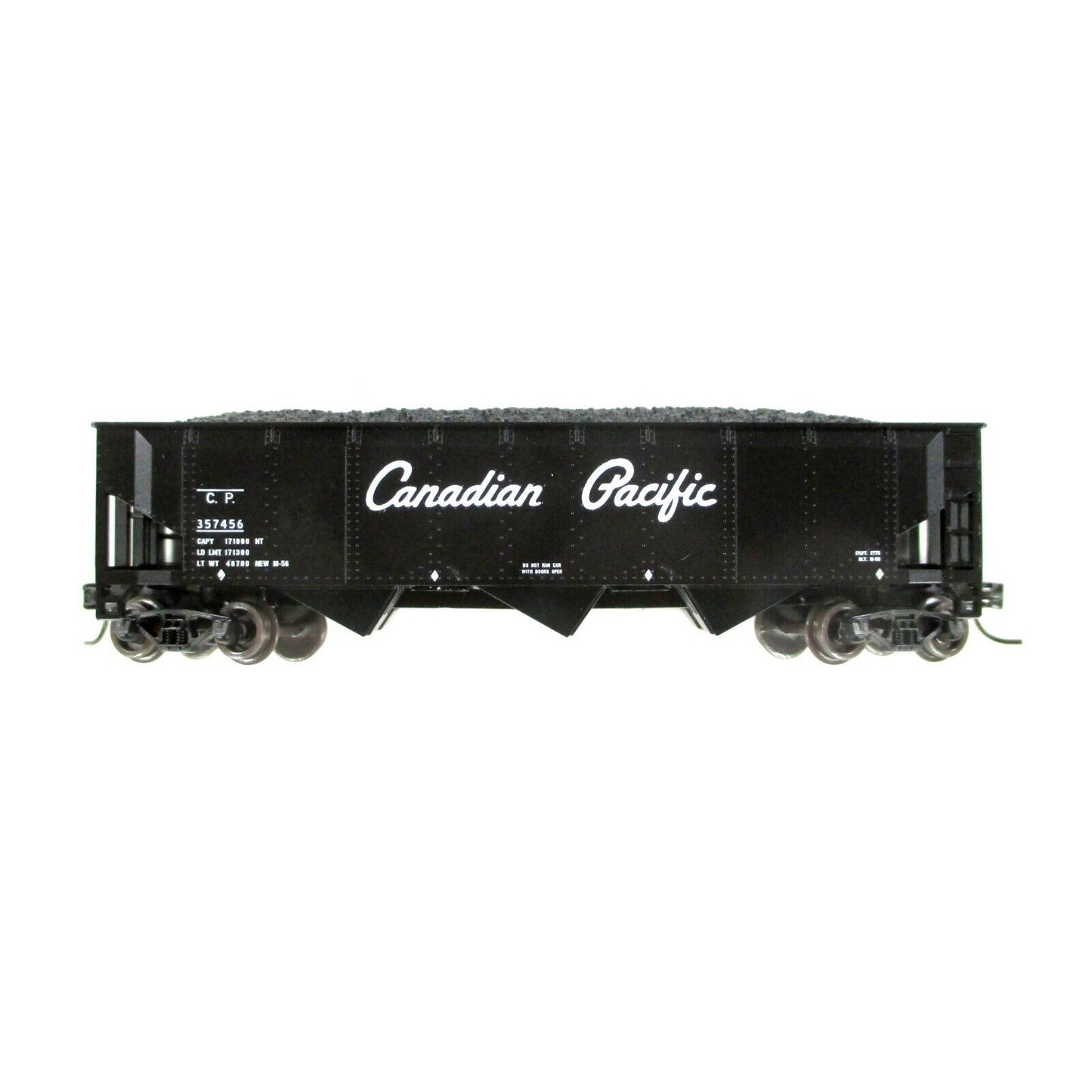 N Scale **CANADIAN PACIFIC** 3-Bay Coal Hopper 5-Car Set, Athearn 11959 **RARE**