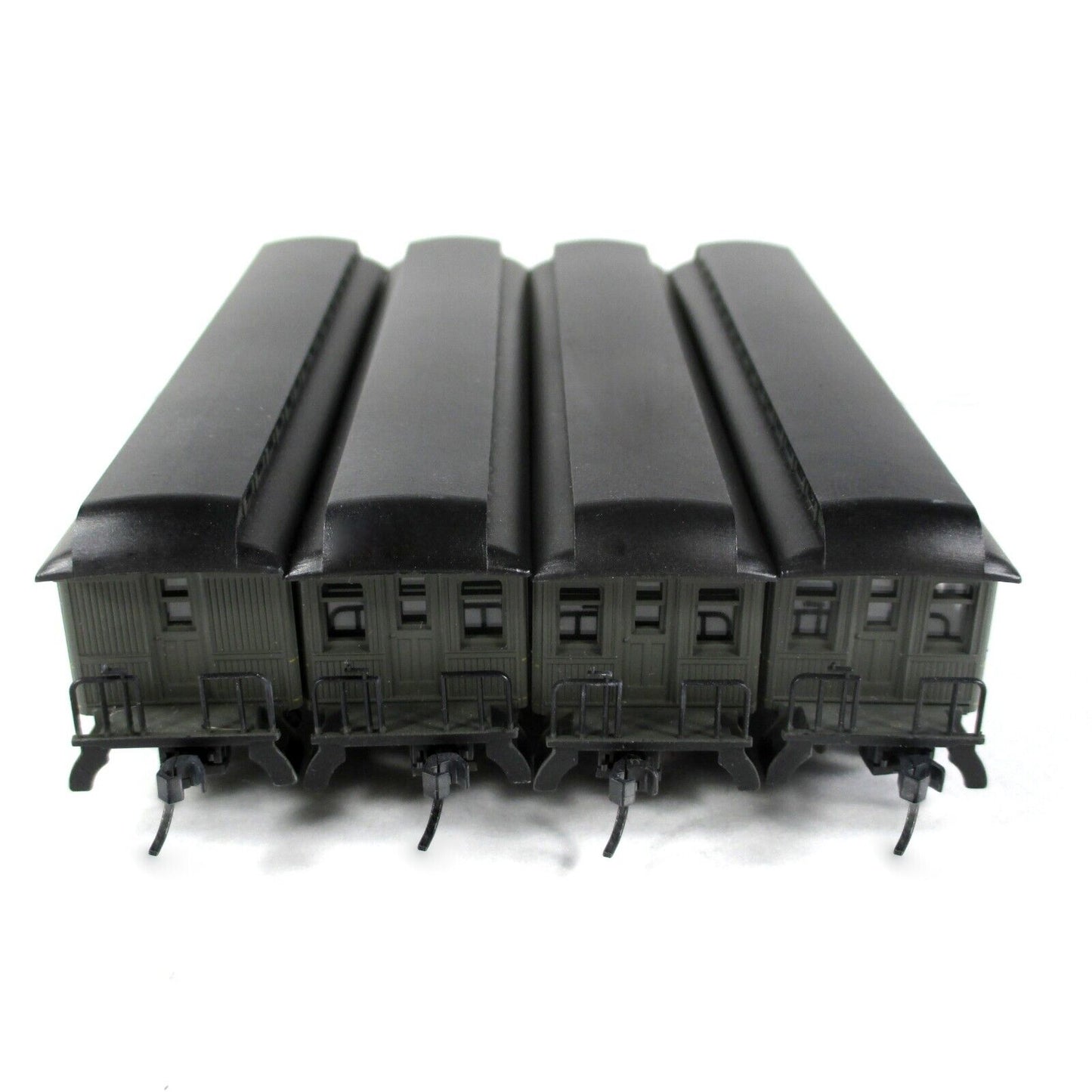 N Scale D&RGW / Denver Rio Grande Overland Passenger 4-Car Set --- Athearn 11853