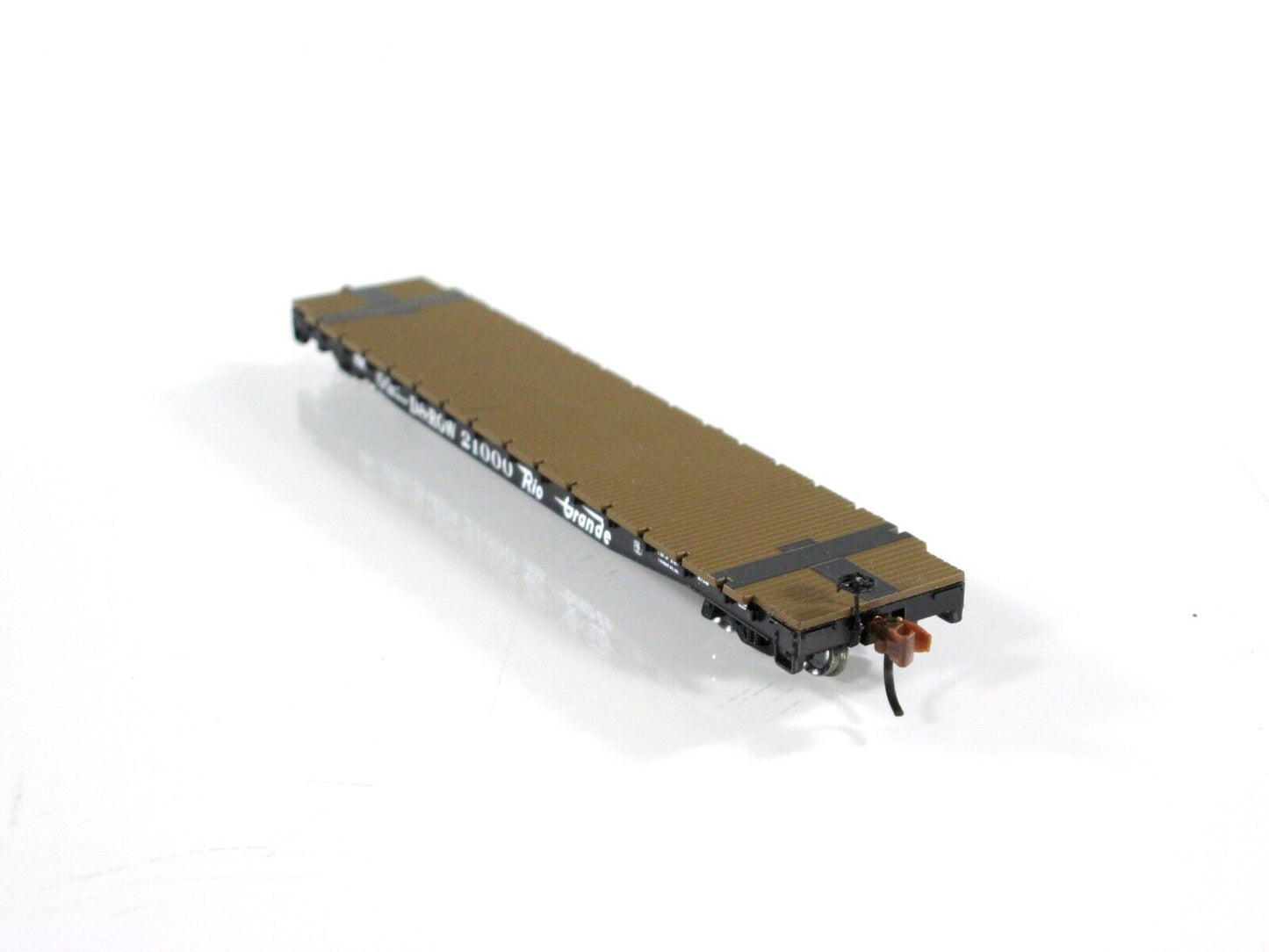 N Scale *DENVER RIO GRANDE* 53'-6" Flat Car 6-Pack Set - WHEELS of TIME **RARE**