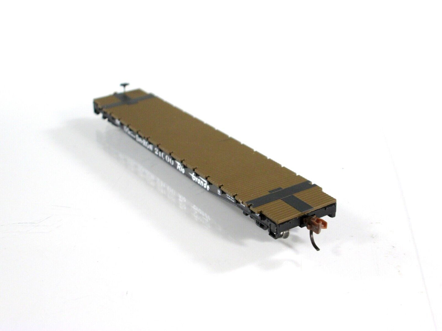 N Scale *DENVER RIO GRANDE* 53'-6" Flat Car 6-Pack Set - WHEELS of TIME **RARE**