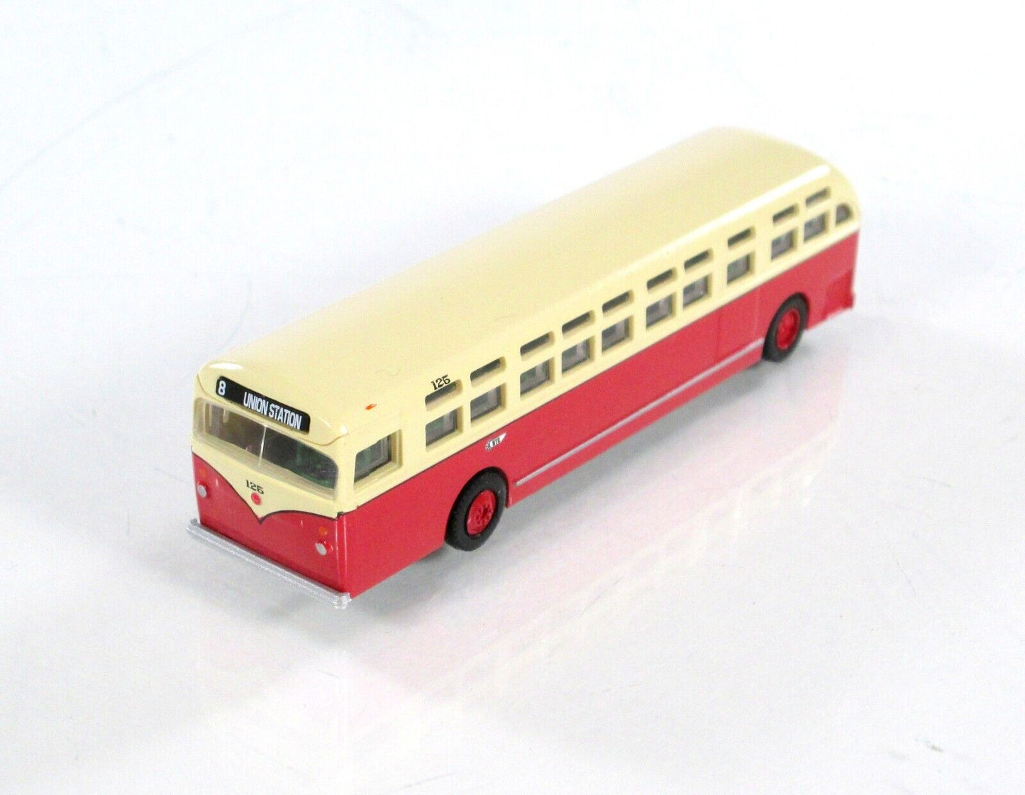 N Scale ***DENVER TRAMWAY*** Transit Motor Coach #125 - WHEELS of TIME 90522